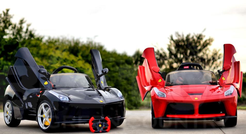 Big Toys Green Country's Ferrari Ride On Car.