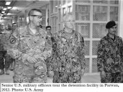 Detainees at Afghanistan’s largest U.S.-built prison chose to stay in and watch Mad Men rather than make their escape through the open doors, according to a new Pentagon report.