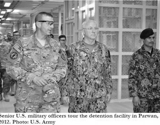 Detainees at Afghanistan’s largest U.S.-built prison chose to stay in and watch Mad Men rather than make their escape through the open doors, according to a new Pentagon report.
