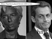 The 2012 Summer Chronicles of the Tanned Mme Lagarde and the Tart Me Sarkozy I did it because everybody does it