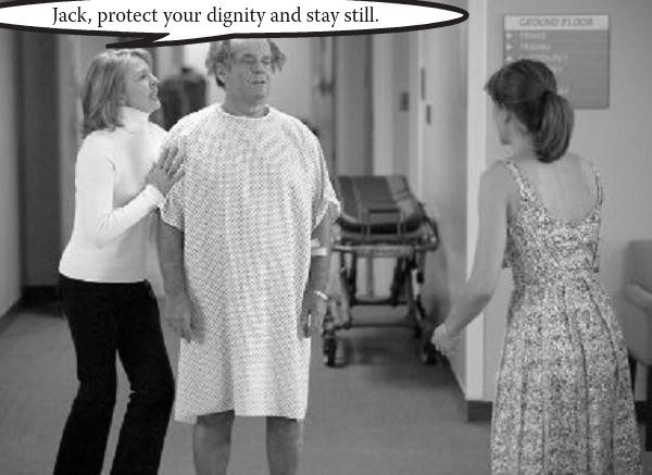 Diane, if something’s gotta give, why not my bare bottom?