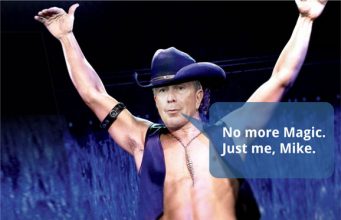 Magic Mike. Bloomberg, the Male Stripper