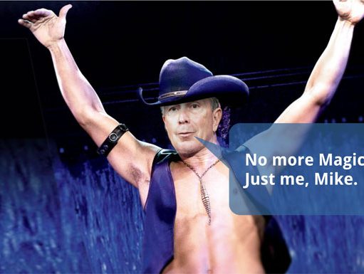 Magic Mike. Bloomberg, the Male Stripper