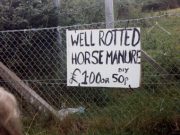 TheWeekholeView – Man-made Fertilizer or Animal-made Manure, That Is the Question