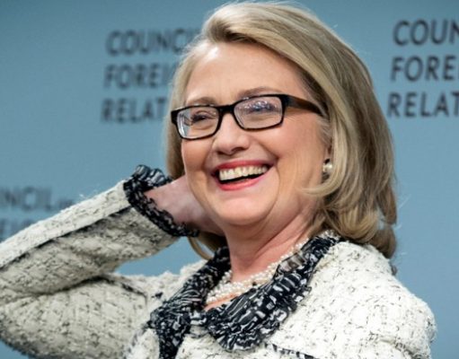 Hillary Not for President? It’s “None of Your Business”