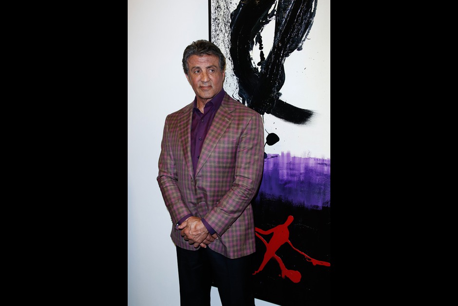 Sylvester-Stallone-expose-ses-toiles-a-Nice