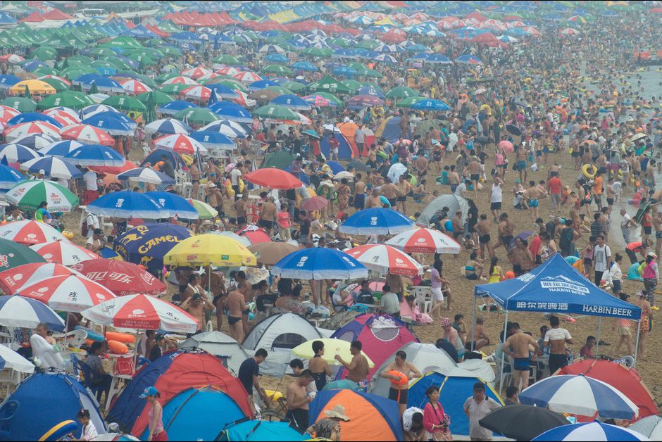 Le-16-aout-dernier-sur-la-plage-de-Dalian-dans-la-province-du-Liaoning