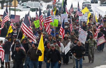 Armed Groups in Oregon Protest for Dogs Pants Freedom