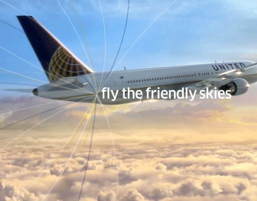 United Flies the Sky