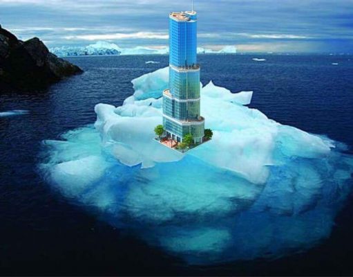 Breaking News: Don Jr. to Manage the Trump Tower on the Iceberg