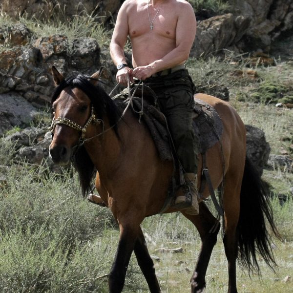 Russian Prime Minister Vladimir Putin ri